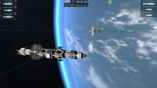A human warship in Terra Invicta