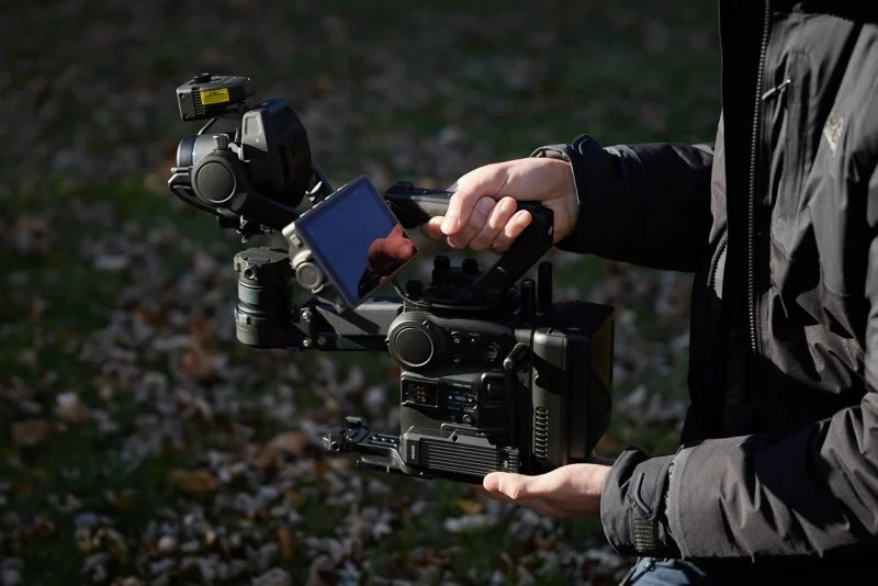 DJI Ronin 4D being portable.