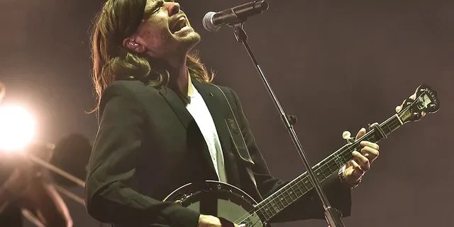 Winston Marshall of Mumford &;  Sons performs during the Okeechobee Music Festival at Sunshine Grove on March 8, 2020 in Okeechobee, Florida.